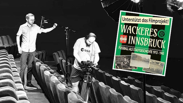 The project is backed by independent filmmakers, historians and fans of the traditional Tyrolean club. (Bild: Filmkollektiv Innsbruck)