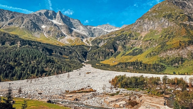 At the Sonnblick in the Hohe Tauern, there was a record of over 7 degrees at the weekend. (Bild: Wallner Hannes)