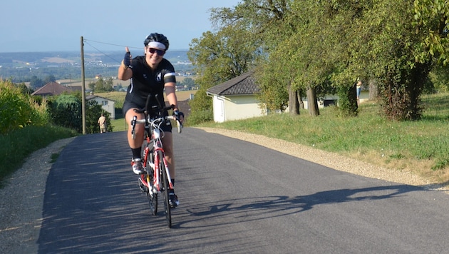 For Barbara Than, the Race Across Austria was the toughest and coolest adventure of her life. (Bild: Haider)