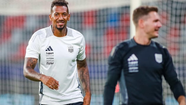 LASK star signing Jerome Boateng. (Bild: GEPA pictures/ Manuel Binder)