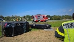 Die Unfallstelle in Pischelsdorf. (Bild: FF Pischelsdorf)