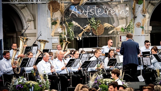 Auch heuer wird das Aufsteirern wieder ein Fest der Volksmusik. (Bild: Ulrike Rauch)