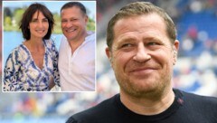 Max Eberl hat seine Freundin Natascha Fruscella geheiratet. (Bild: APA/AFP/Thomas KIENZLE, instagram.com/nataschafruscella)