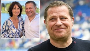 Max Eberl hat seine Freundin Natascha Fruscella geheiratet. (Bild: APA/AFP/Thomas KIENZLE, instagram.com/nataschafruscella)