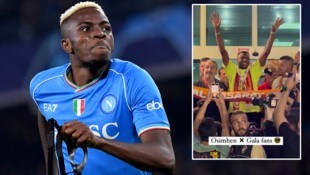 Victor Osimhen wechselt leihweise zu Galatasaray Istanbul.