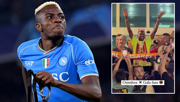Victor Osimhen wechselt leihweise zu Galatasaray Istanbul.