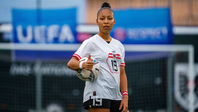 Nicole Ojukwu traf zum zwischenzeitlichen 2:0. (Bild: GEPA/GEPA pictures)