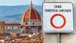 In vielen italienischen Städten wie etwa Florenz gibt es verkehrsberuhigte Zonen (zona traffico limitato). In diese darf man nur mit Genehmigung fahren, sonst wird gestraft. (Bild: Krone KREATIV/stock.adobe)