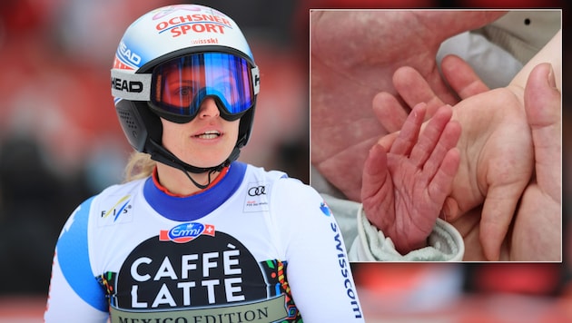 Denise Feierabend has become a mom for the second time. (Bild: GEPA/GEPA pictures, Instagram/denisefeierabend)