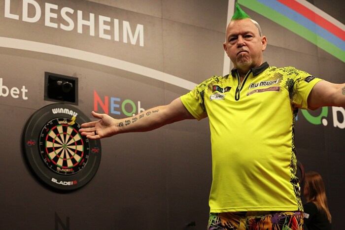 Peter Wright snatched the tournament victory.