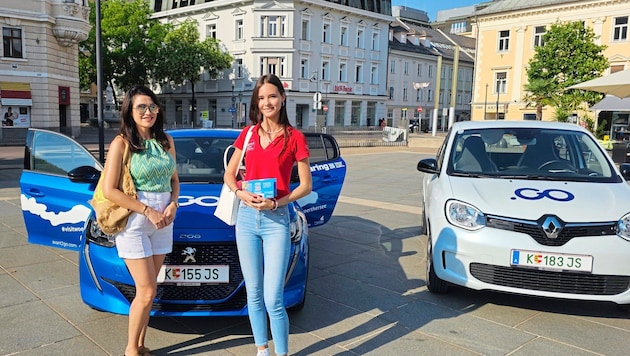 Die umweltfreundlichen Autos erobern neben Klagenfurt auch zwei Wörtherseegemeinden. (Bild: Tragner Christian)