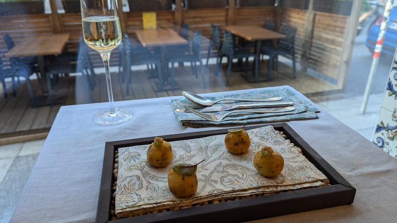 Deep-fried cheese balls. (Bild: Harald Dragan)