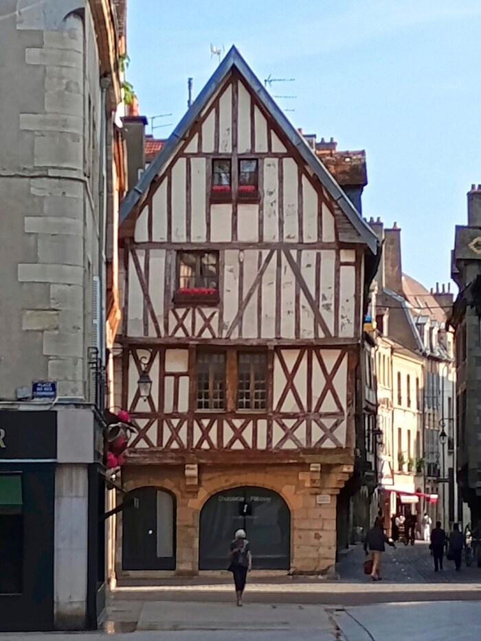Dijon, die „Hauptstadt des Senfs „ hat einen gut erhalteten mittelalterlichen Stadtkern.