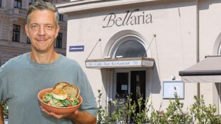 David Figar betreibt das Café Bellaria jetzt seit drei Jahren. (Bild: Krone KREATIV/Zwefo)