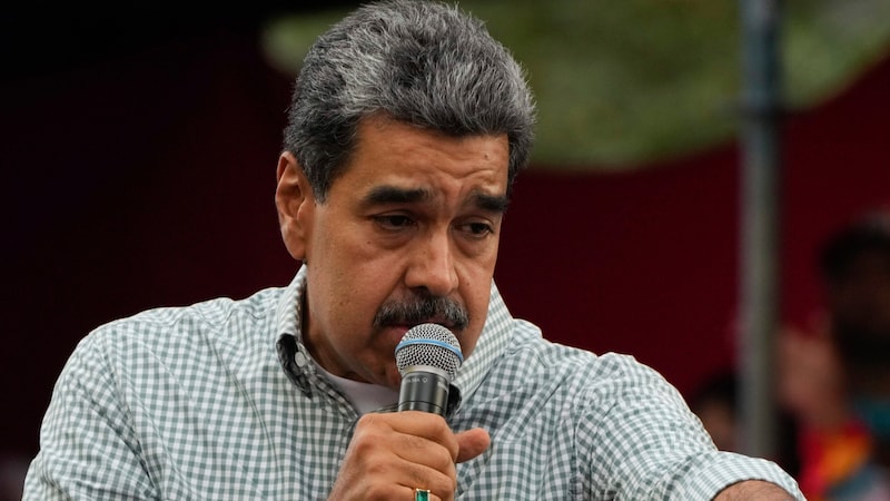 Venezuelas Staatschef Nicolás Maduro (Bild: AP/The Associated Press)