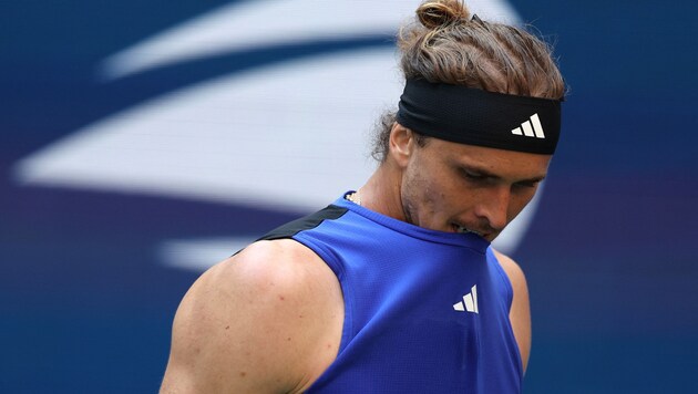 Great frustration for Alexander Zverev (Bild: Getty Images/JAMIE SQUIRE)