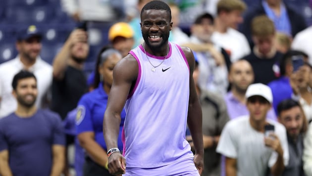 Frances Tiafoe steht im Halbfinale und trifft nun auf seinen Landsmann Taylor Fritz. (Bild: Getty Images/JAMIE SQUIRE)