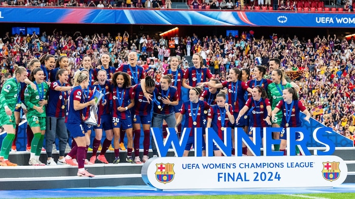 Barcelona are the reigning Champions League winners and are therefore seeded for the group stage.