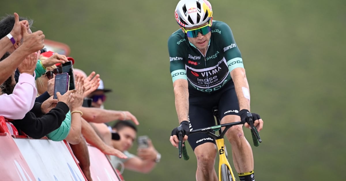 Deep wound, but… – All clear after Wout van Aert's Vuelta crash