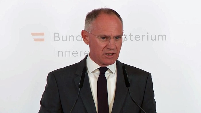 Innenminister Gerhard Karner (ÖVP) sieht Erfolge im Kampf gegen die illegale Migration.