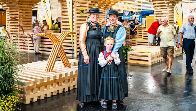 Der Bregenzerwald und sein Handwerk waren auf der Herbstmesse stark vertreten. (Bild: Messe Dornbirn)