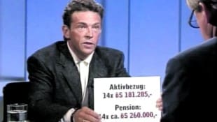 1994 packte Jörg Haider erstmal das berühmte Taferl aus. (Bild: zvg)