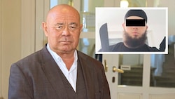 Werner Tomanek vertritt den 19-jährigen Terrorverdächtigen. (Bild: Krone KREATIV/Zwefo)