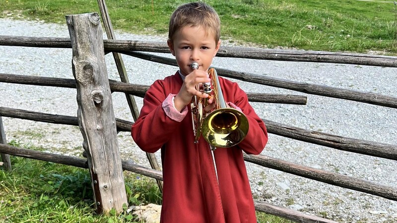 At eight years old, Valentin is the youngest shepherd. (Bild: Salzmann Sabine)