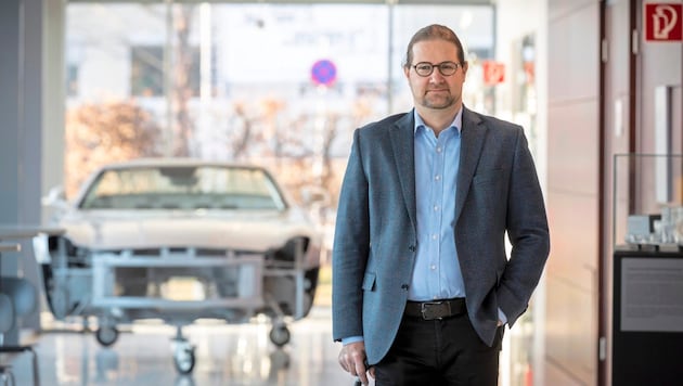 Mario Hirz from Graz University of Technology sees difficult years ahead for the Styrian automotive industry. (Bild: TU Graz/Helmut Lunghammer)