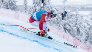 Im Weltcup war Lukas Feurstein bislang nur in den Abfahrtstrainings am Start. (Bild: GEPA pictures)