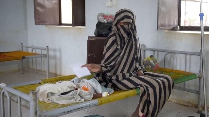 Because not all cases are registered and diagnosed everywhere, the WHO assumes that the true figure is significantly higher. Pictured: A woman suffering from cholera in Sudan.