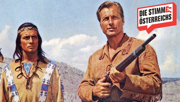 Winnetou und Old Shatterhand nach einer Idee von Karl May – immer gerne gelesen oder gesehen, ...
