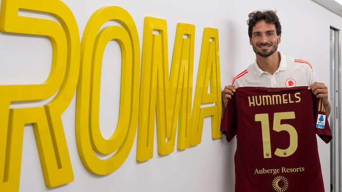 Mats Hummels unterschrieb im Sommer bei der AS Roma.