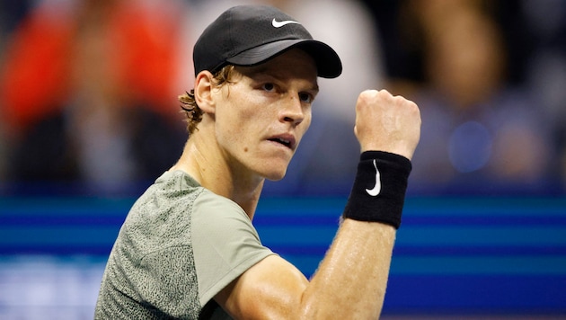 Jannik Sinner is in the semi-finals of the US Open. (Bild: AFP/APA/Kena Betancur)