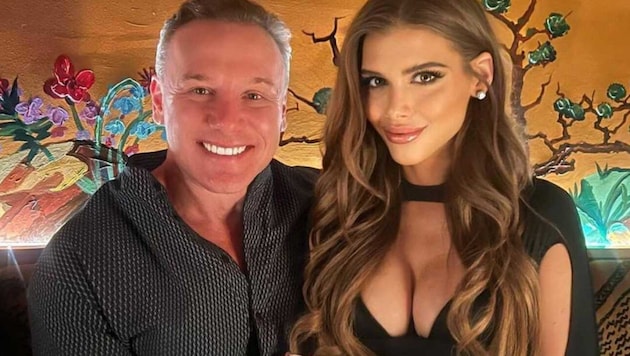 The seriously rich beauty doctor Dr. Lenny Hochstein and the former "Miss Vienna" Katharina Nahlik have broken off their engagement. (Bild: instagram.com/katharinanahlik)