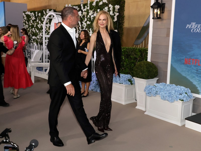 Liev Schreiber und Nicole Kidman bei der Premiere in Los Angeles (Bild: APA Pool/Getty Images via AFP/GETTY IMAGES/KEVIN WINTER)