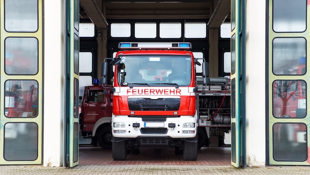 40 men and women from the Dornbirn fire department were deployed. (Bild: stock.adobe.com/ghazii )