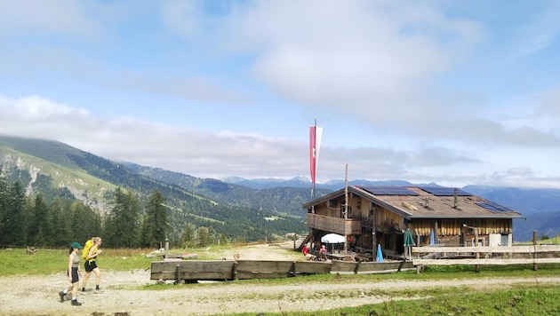 Auf der Seekaralm oberhalb von Achenkirch steht Urtümlichkeit im Vordergrund. (Bild: Peter Freiberger)