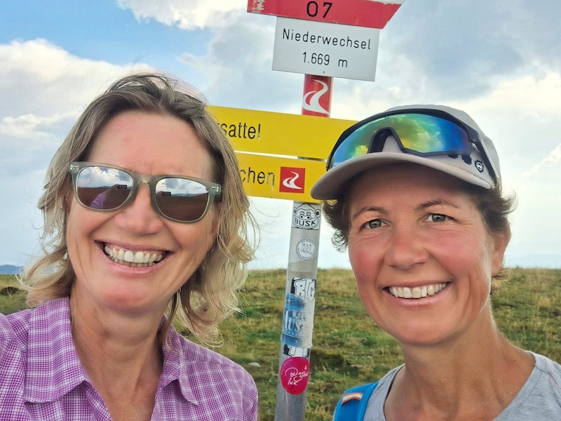 The two hiking experts from the "Krone" (Bild: Weges)