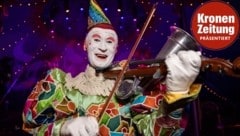 Der Spanier Fulgenci Mestres verkörpert den berühmten Weißclown Gansi. Er ist bereits seit 2005 Bestandteil des Circus und geht als Weißclown in die 16. Saison. (Bild: Bertrand GUAY)