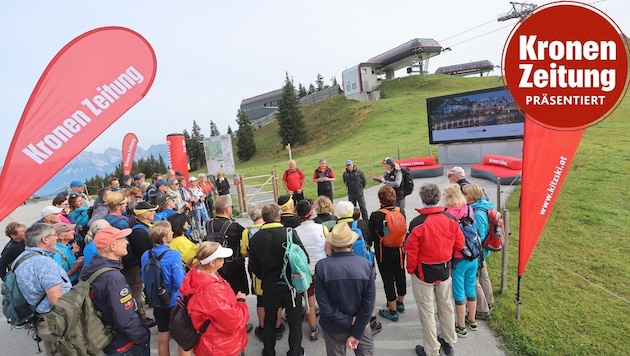 KitzMountain Guides sind auf beiden Wanderrouten unterwegs und stehen bei Fragen jeglicher Art selbstverständlich zur Verfügung. (Bild: Birbaumer Christof)