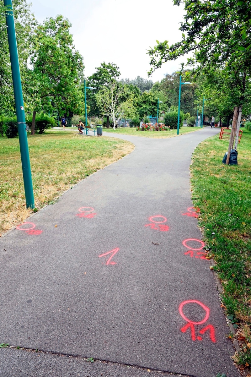 Der Tatort im Anton-Kummerer-Park. (Bild: Groh Klemens/klemens groh)