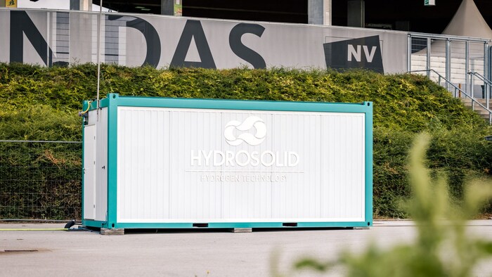 In diesem Container wird die Energie gespeichert.