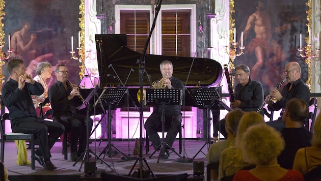 Markus Schirmer und das Ensemble Wien-Berlin eröffneten Arsonore im Planetensaal (Bild: Arsonore/www.foto-hauer.at)