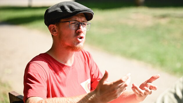 Lukas-Benjamin Reisinger (23) from Bad Leonfelden. (Bild: Markus Wenzel)