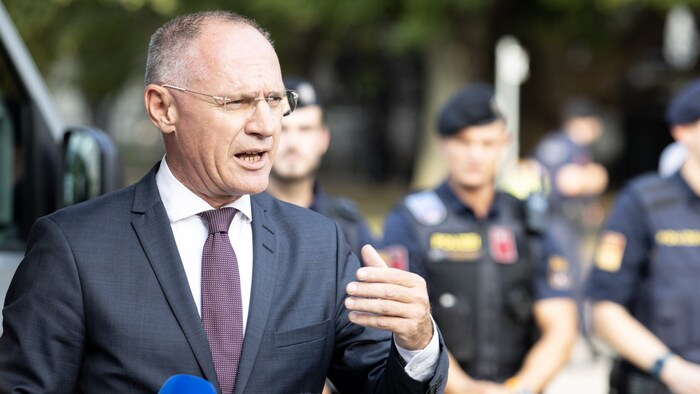 Interior Minister Gerhard Karner