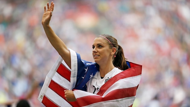 Alex Morgan beendet ihr Karriere. (Bild: AP ( via APA) Austria Presse Agentur/ASSOCIATED PRESS)