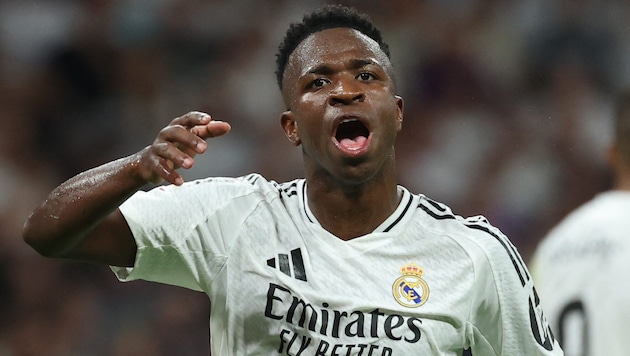 Vinicius Junior's statements have caused a stir in Spain. (Bild: AFP/APA/Thomas COEX)