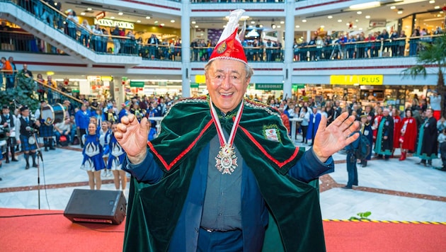 Richard Lugner played Punch and Judy, but was a society lion. (Bild: Tischler Andreas/Andreas Tischler / Vienna Press)