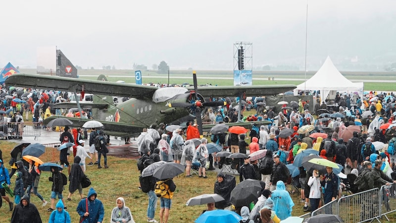 The airbase filled up in the morning. (Bild: Pail Sepp/Sepp Pail)